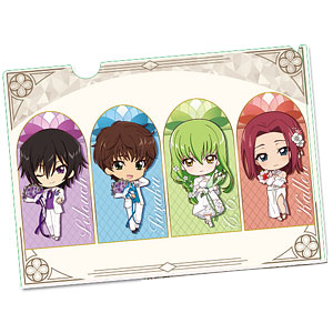 コードギアス 反逆のルルーシュ ぷちちょこクリアファイル A Flower Collection