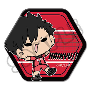 「ハイキュー！！」第9弾 六角形缶バッジ(mochocho) M-TA(黒尾鉄朗)