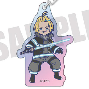 TVアニメ『炎炎ノ消防隊 参ノ章』 れとぽぷ オーロラアクリルキーホルダー アーサー・ボイル