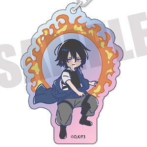 TVアニメ『炎炎ノ消防隊 参ノ章』 れとぽぷ オーロラアクリルキーホルダー 新門紅丸