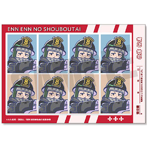 TVアニメ『炎炎ノ消防隊 参ノ章』 れとぽぷ 証明写真風ステッカー 秋樽桜備