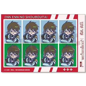 TVアニメ『炎炎ノ消防隊 参ノ章』 れとぽぷ 証明写真風ステッカー 武久火縄