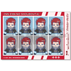 TVアニメ『炎炎ノ消防隊 参ノ章』 れとぽぷ 証明写真風ステッカー ヴァルカン・ジョゼフ