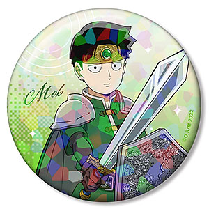 モブサイコ100 III 描き下ろし 霊幻新隆 RPG ver. 76mmホログラム缶