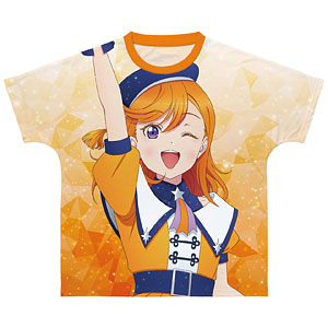 ラブライブ！スーパースター！！ 描き下ろし 澁谷かのん スーパースター！！ フルグラフィックTシャツ ユニセックス L