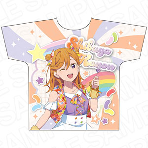 ラブライブ！スーパースター！！ フルグラフィックTシャツ 澁谷かのん Cafe party ver.