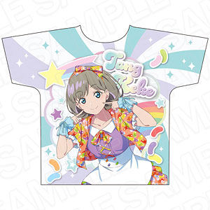 ラブライブ！スーパースター！！ フルグラフィックTシャツ 唐可可 Cafe party ver.
