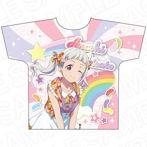 ラブライブ！スーパースター！！ フルグラフィックTシャツ 嵐千砂都 Cafe party ver.