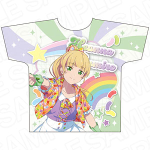ラブライブ！スーパースター！！ フルグラフィックTシャツ 平安名すみれ Cafe party ver.