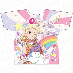 ラブライブ！スーパースター！！ フルグラフィックTシャツ 鬼塚夏美 Cafe party ver.