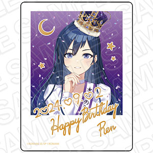 シャインポスト アクリルブロック 黒金蓮 2024バースデー ver.