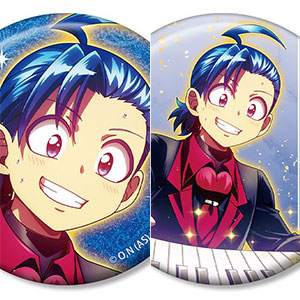 アニメ「魔入りました！入間くん」 鈴木入間 グリッター缶バッジ2個