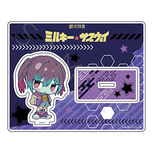 アニメ『銀河特急 ミルキー☆サブウェイ』 アクリルスタンド(ちぽっけ 