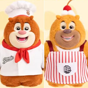 Boonie Bears 専属友達シリーズ トレーディングプラッシュ 6個入りBOX