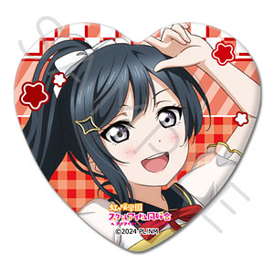 ラブライブ！虹ヶ咲学園スクールアイドル同好会』 ハート型缶バッジ H