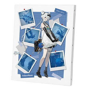 新月同行 碎銀子 F3号キャンバスボード
