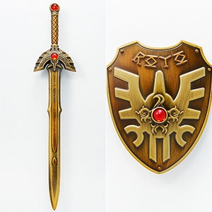 ドラゴンクエスト メタリックアイテムズギャラリースペシャル ロトの剣＆ロトの盾 ～40周年記念バージョン～