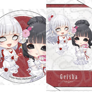 Identity V カンバッジ＆チェキ風カード 芸者 Birthday＆Characterday 2026 ver.