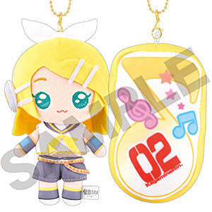 初音ミク ニコぬいキーホルダー 鏡音リン