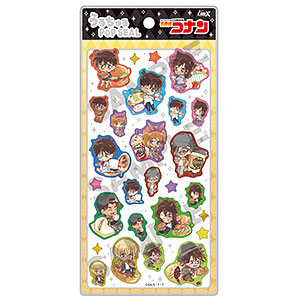 名探偵コナン うるちゅるPOP SEAL きゃらペコ ジャンクフード
