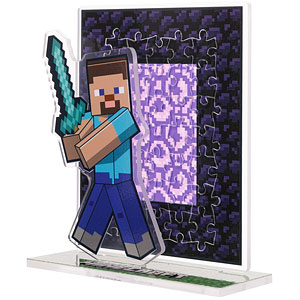 ジグソーパズル まめパズルダイカット MINECRAFT MA-D14 Nether Portal