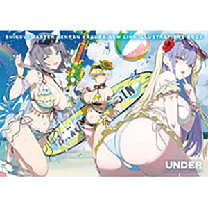 シノビマスター 閃乱カグラ NEW LINK ILLUSTRATIONS BOOK[UNDER] (書籍)