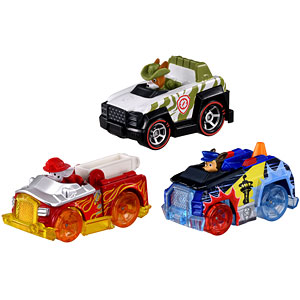 パウ・パトロール ダイキャストビークル スペシャルコレクション チェイス/マーシャル/トラッカー
