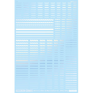 アシタのデカール GM ラインデカール No.7「ストレート・ライン#1」パールブルー