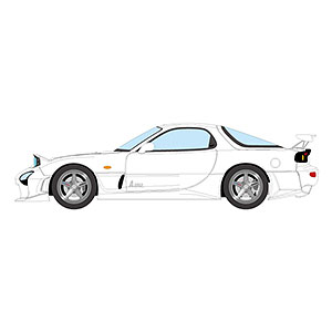 1/43 マツダ RX-7 (FD3S) マツダスピード GTコンセプト ヘッドランプオープン ピュアホワイト