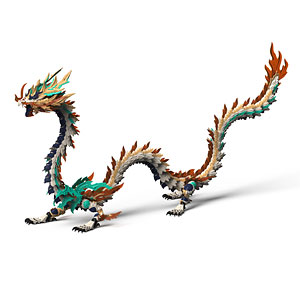青龍。 真龍シリーズ プラスチックモデルキット ZL-0002 青龍王[神型科技
