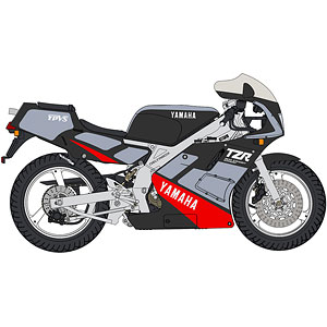 1/12 ヤマハ TZR250 (3MA) 前期型 (1989) “ブイマックスブルー/スターシルバー” プラモデル