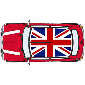 1/24 ミニ クーパー 1.3i (1997) “ユニオンジャック” プラモデル