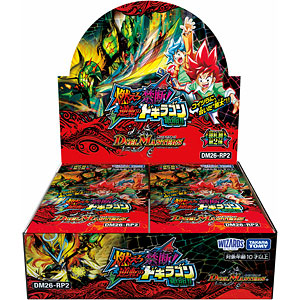 【特典】デュエル・マスターズTCG 逆札篇 第2弾 燃えろ禁断！ 逆転のドギラゴン革命！！ 30パック入りBOX