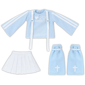 1/6 PNXS パステルエンジェルロンTset ライトブルー×ホワイト (ドール用)