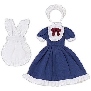 1/6 PNS クラシカルフリルメイドset ネイビー (ドール用)