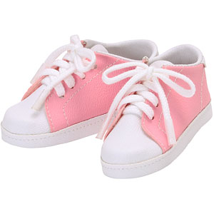 1/3 ベーシックスニーカー ピンク×ホワイト (ドール用)
