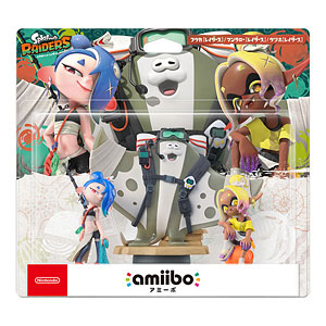 amiibo すりみ連合セット[フウカ[レイダース]/ウツホ[レイダース]/マンタロー[レイダース]](スプラトゥーンシリーズ)
