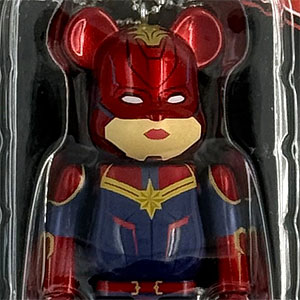 MARVEL STUDIOS / Happyくじ「BE＠RBRICK」 ベアブリック賞 16.[CAPTAIN MARVEL] (プライズ)