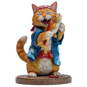 鯛抱え猫親分 A[JXKスタジオ]《09月仮予約》