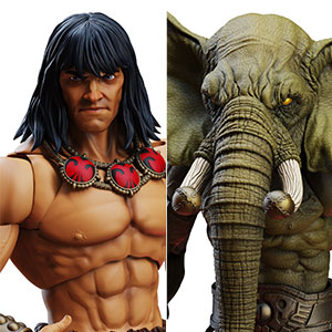 エピック H.A.C.K.S. コナン・ザ・バーバリアン：ヤング コナン ＆ ヤグ・コシャ 1/12 2PK