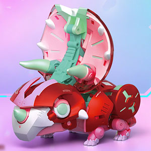 YH1022 トリケラトプス ドゥンドゥン 変形可動玩具