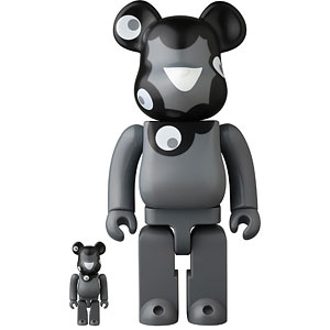 BE＠RBRICK ミャクミャク (モノクロVer.) 100％ ＆ 400％