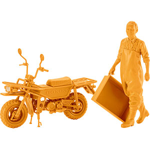 PLAMAX MF-104 Rider&rsquo;s portrait Honda MOTRA イエロー 1/20 プラモデル