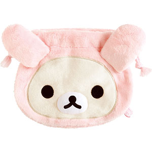 CA88701 リラックマ 「コリラックマいっぱい」 ぬいぐるみ巾着