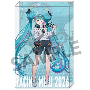 レーシングミク 2026 キービジュアル1 Ver. アクリルブロック[ホビー