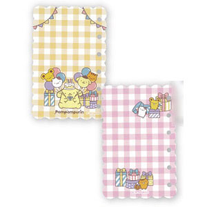 ポムポムプリン シール台紙 プレゼント