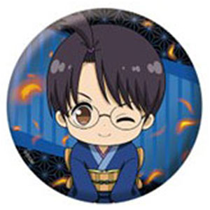 新劇場版 銀魂 -吉原大炎上- ぺたん娘缶バッジ 志村新八