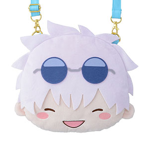 アニメ『呪術廻戦』5周年 懐玉・玉折 五条悟 ふわぷち フェイスショルダーバッグ(M)