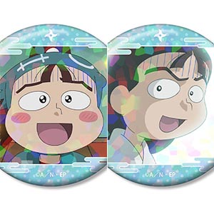 忍たま乱太郎 鶴町伏木蔵 場面写ホログラム缶バッジ2個セット