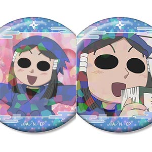 忍たま乱太郎 羽丹羽石人 場面写ホログラム缶バッジ2個セット